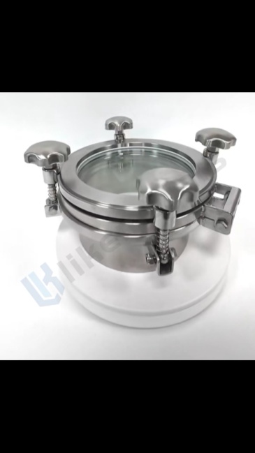 Flanged Glass Mirror Manhole