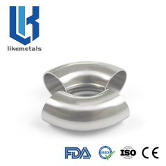 Sanitary 90° Welded Elbow