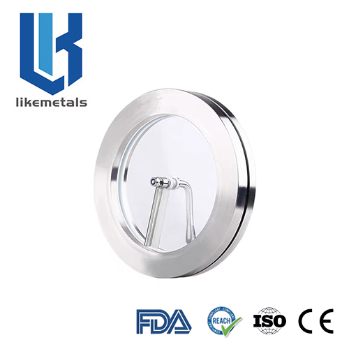 Flange Sight Glass with Wiper Blade