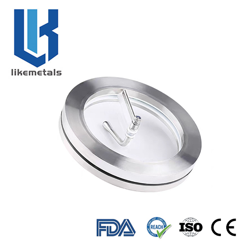Flange Sight Glass with Wiper Blade
