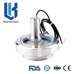 Union Sight Glass with LED Cable Light