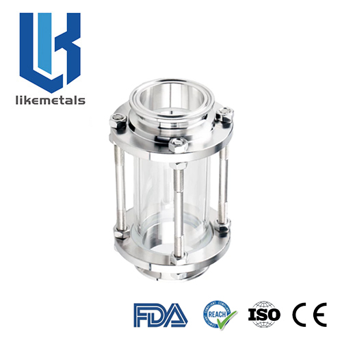 Tri Clamp Glass Pipeline Sight Glass