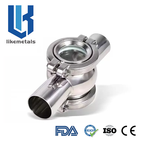 Sanitary Spherical 4‑Way Sight Glass