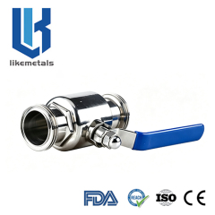 Thread ball valve