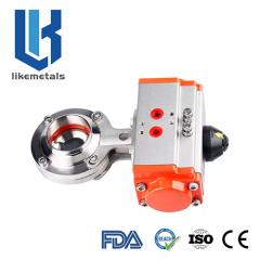 Pneumatic Welded Butterfly Valve