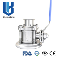 Sanitary Tri‑clamp Tank Bottom Valve