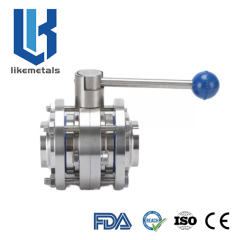 3PC Welded Butterfly Valve
