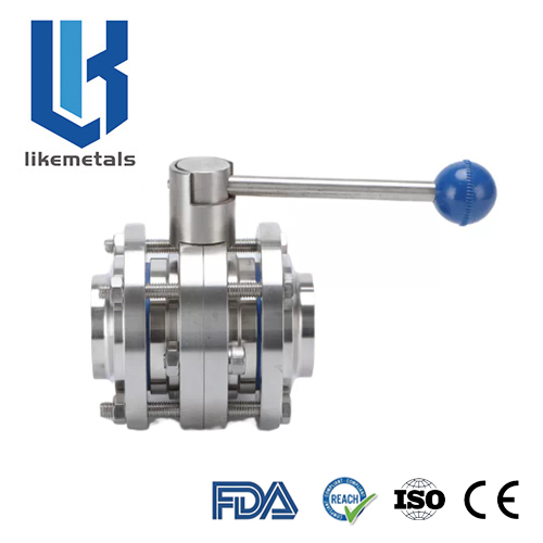 3PC Welded Butterfly Valve