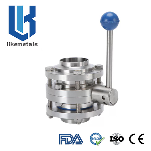 3PC Welded Butterfly Valve