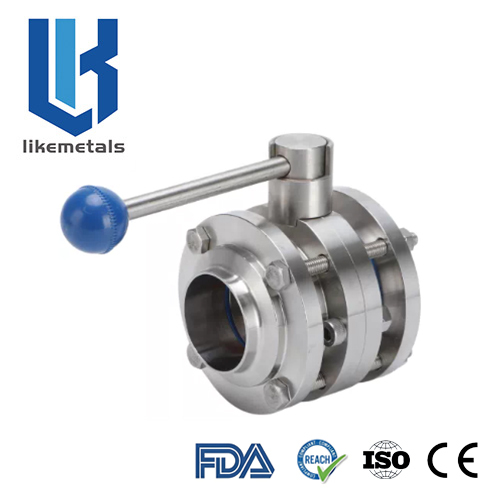 3PC Welded Butterfly Valve