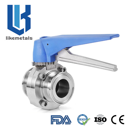 Handle Tri‑clamp Butterfly Valve