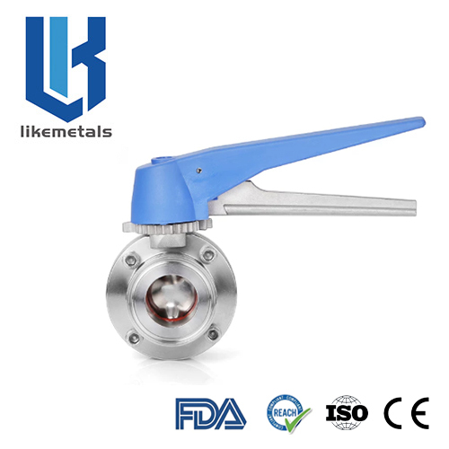 Handle Tri‑clamp Butterfly Valve