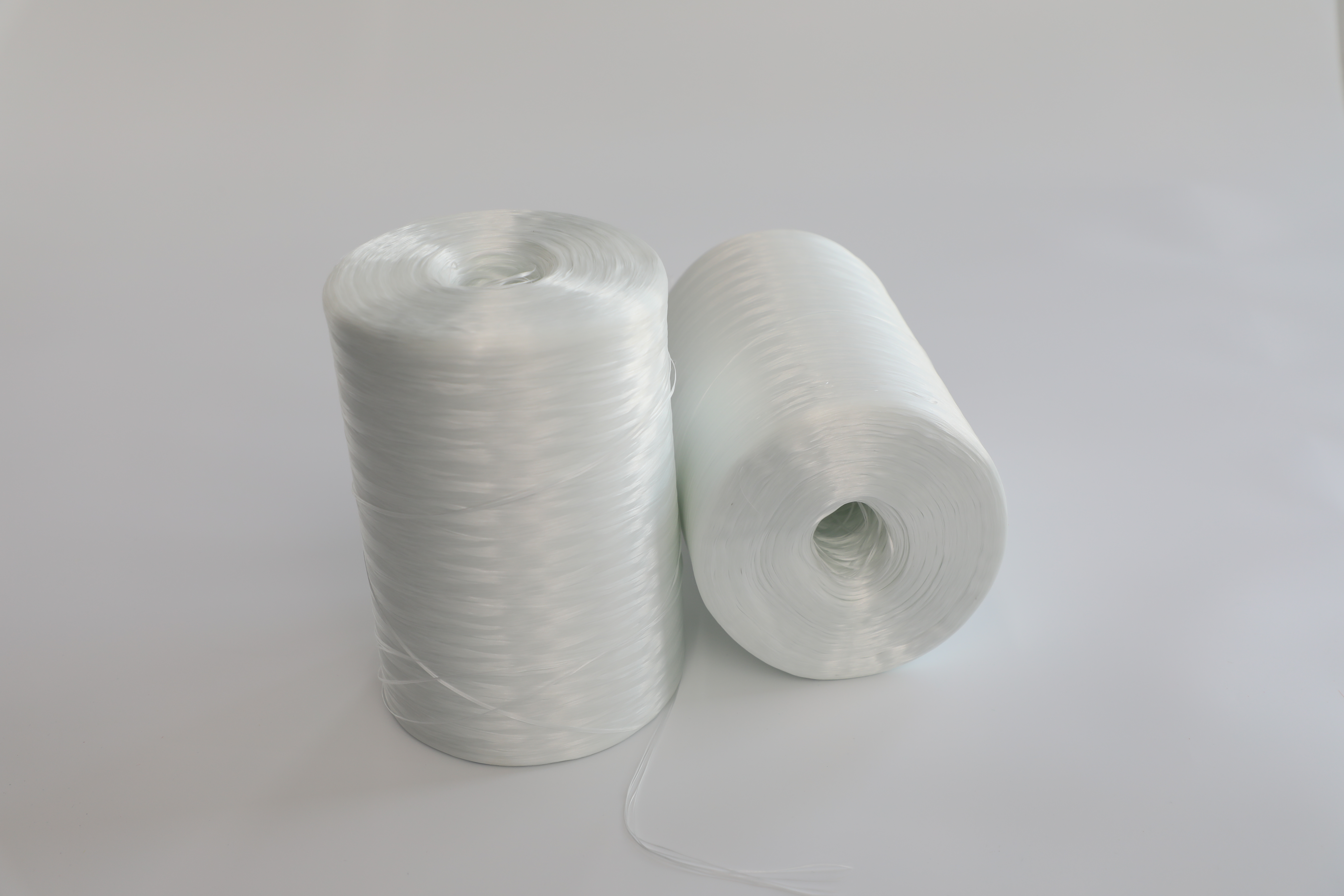 Fiberglass yarn close view