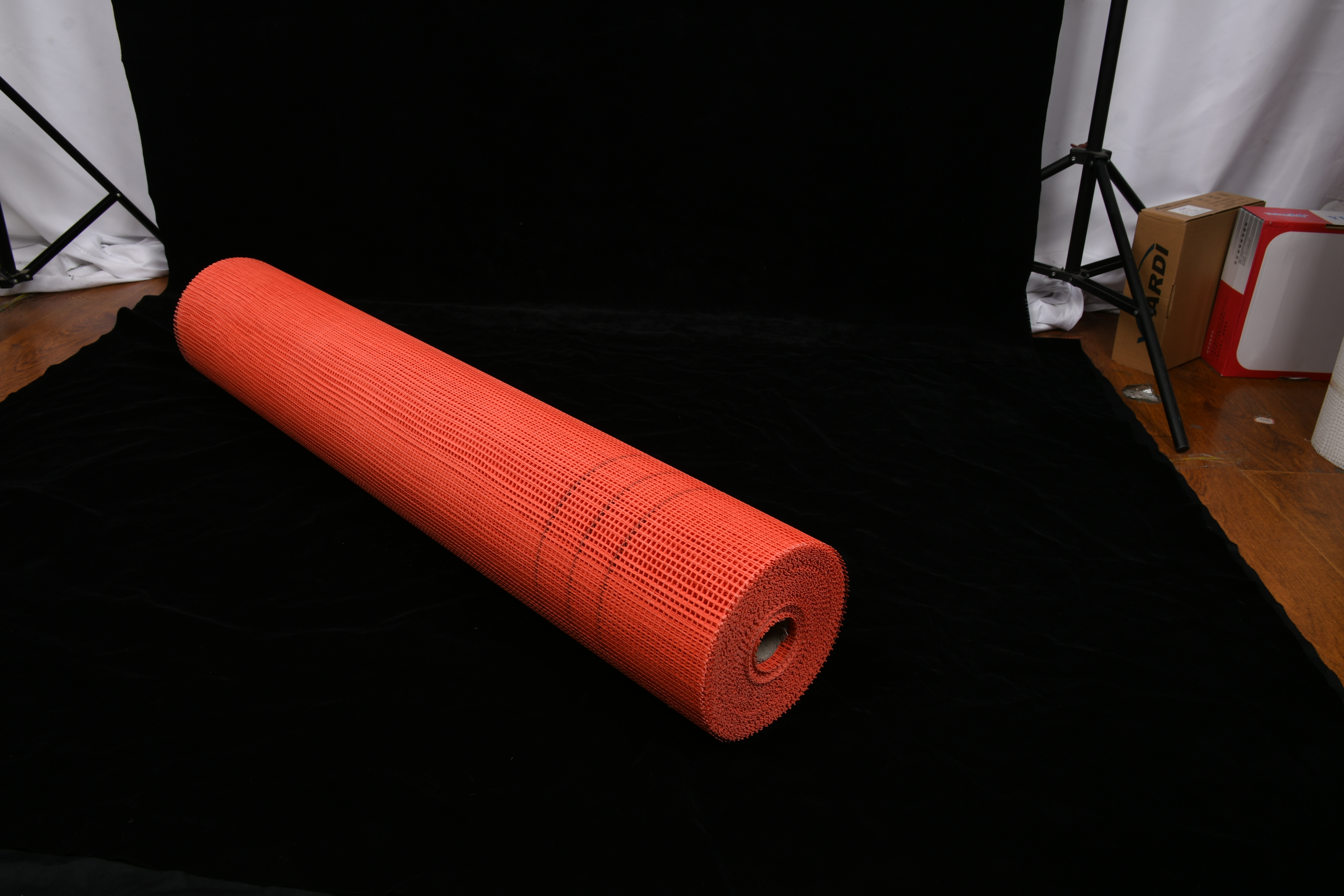 Fiberglass mesh product detail used for application context reading