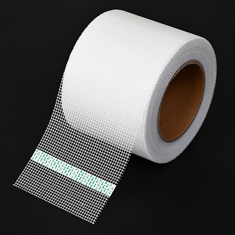 Self-adhesive fiberglass mesh tape