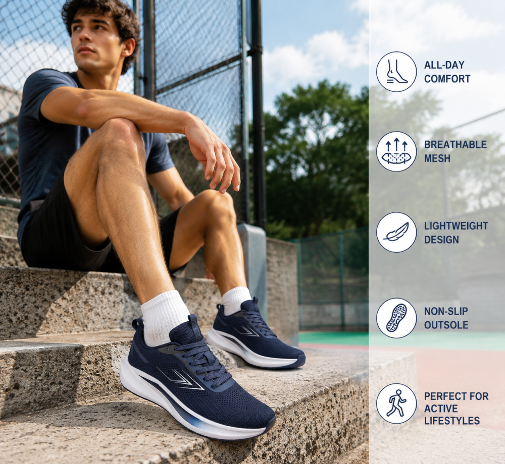 White Black Navy Blue Indoor Football Shoes Lightweight Breathable Flat Non-Marking Sole Trainers For Indoor Court Men