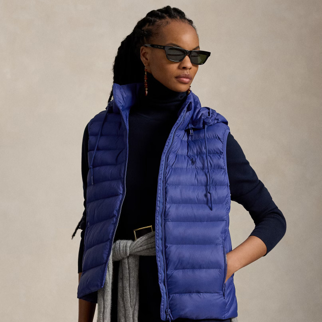Water-Repellent Packable Gilet,MY SHOP,Water-Repellent Packable Gilet