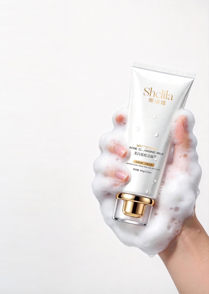 Whitening Acne Cleansing Milk
