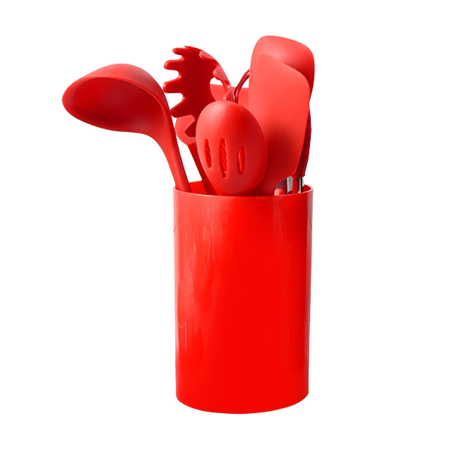12PCS Food Grade Silicone Kitchen Cooking Utensil Set,MY SHOP,12PCS Food Grade Silicone Kitchen Cooking Utensil Set