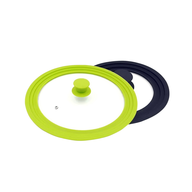 Universal Multi-Sized Silicone Glass Lid,MY SHOP,Universal Multi-Sized Silicone Glass Lid