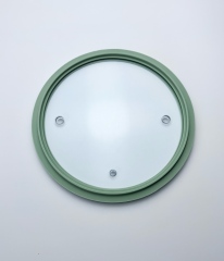 Detachable Silicone Gasket Tempered Glass Pot Lid,MY SHOP,Detachable Silicone Gasket Tempered Glass Pot Lid