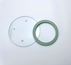 Detachable Silicone Gasket Tempered Glass Pot Lid,MY SHOP,Detachable Silicone Gasket Tempered Glass Pot Lid