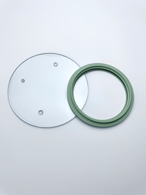 Detachable Silicone Gasket Tempered Glass Pot Lid,MY SHOP,Detachable Silicone Gasket Tempered Glass Pot Lid