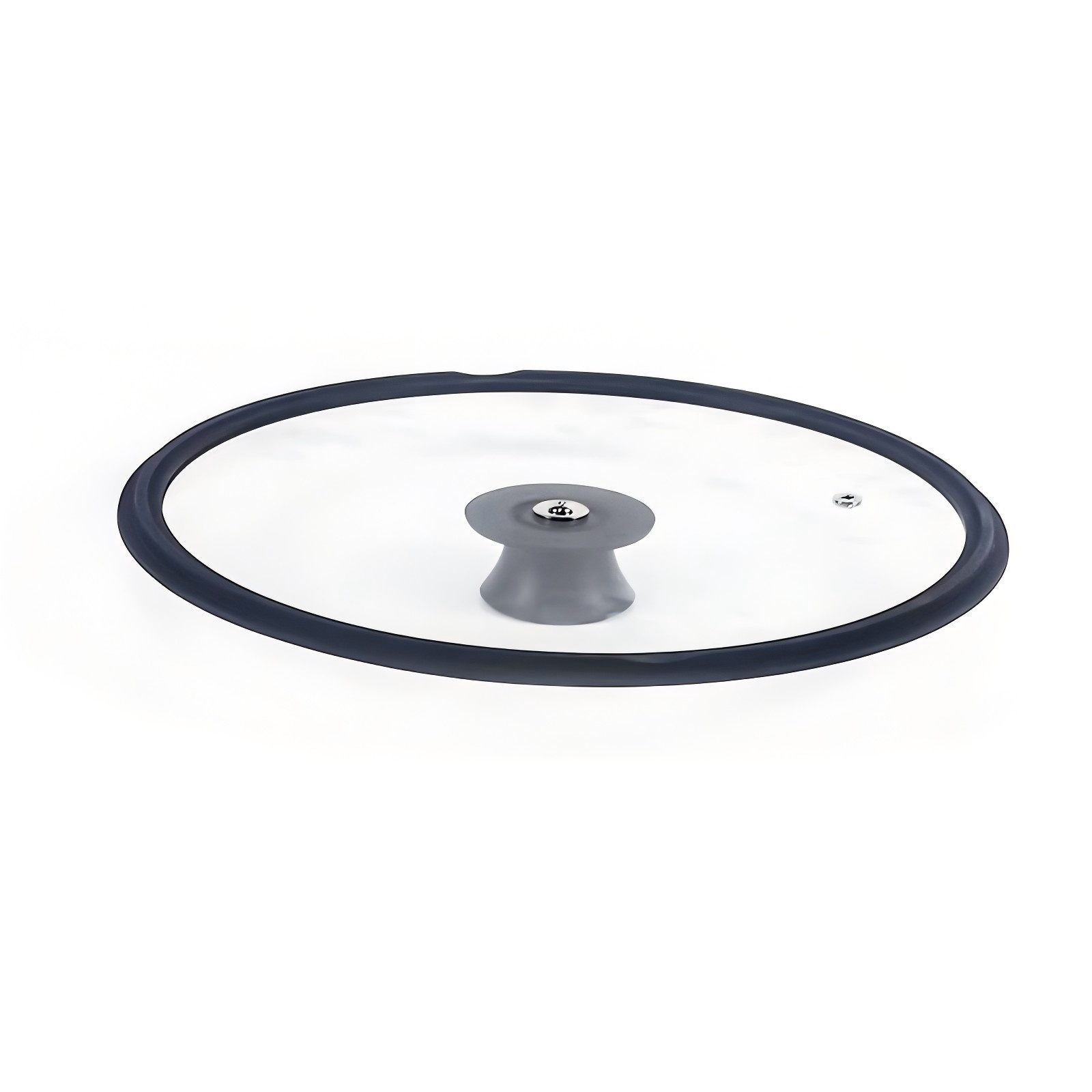 Wide-edge silicone rim flat galss lid,MY SHOP,Wide-edge silicone rim flat galss lid
