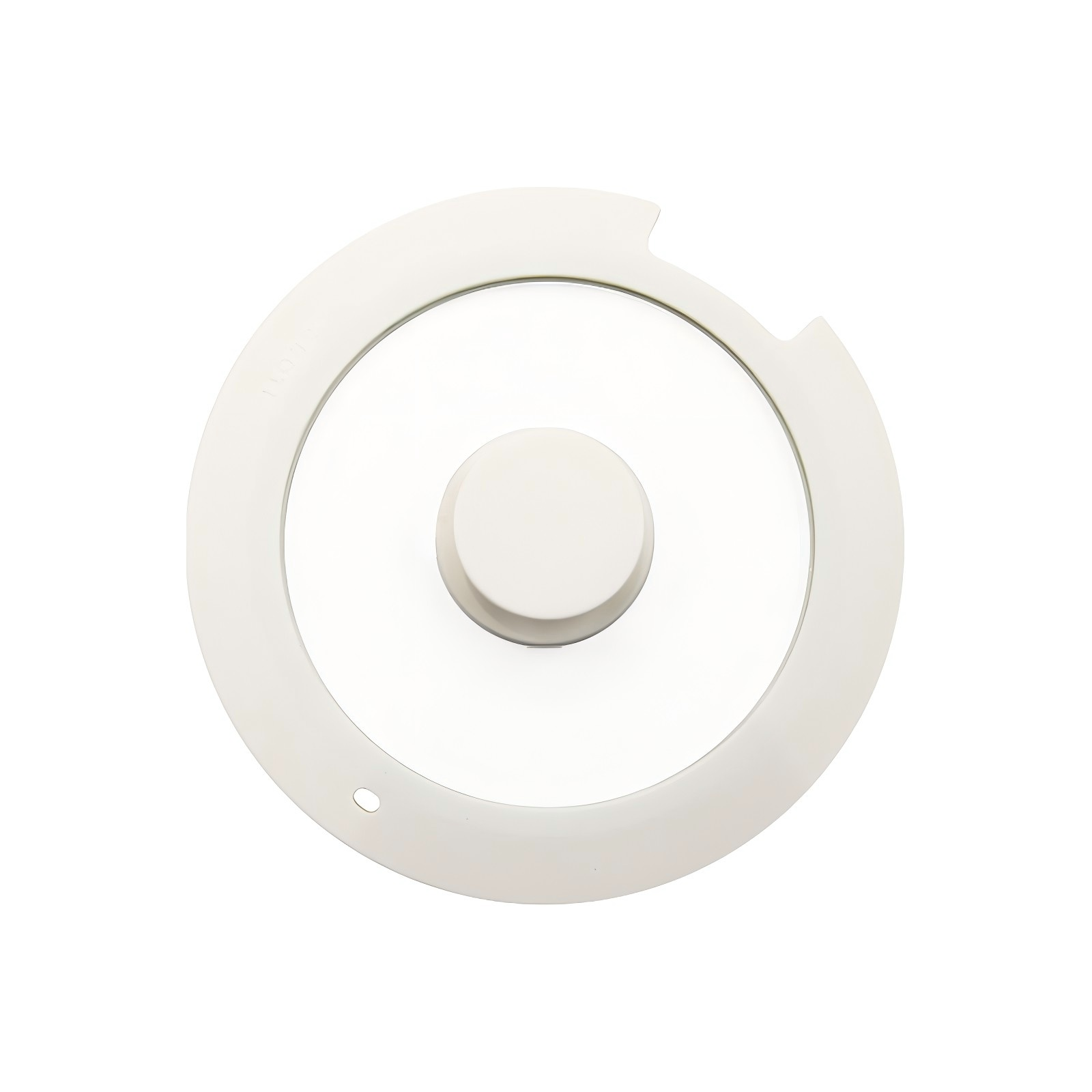 Notched silicone rim glass lid,MY SHOP,Notched silicone rim glass lid