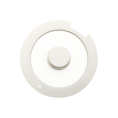 Notched silicone rim glass lid,MY SHOP,Notched silicone rim glass lid