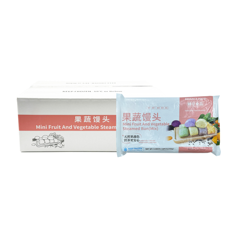 Mini Fruit And Vegetable Steamed Bun(Mix)