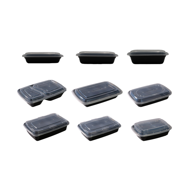 Disposable Square Plastic Food Containers