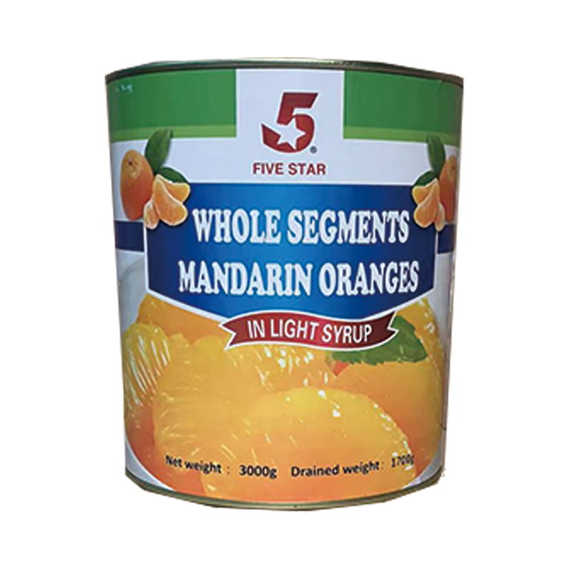 Canned Mandarin Oranges in Light Syrup