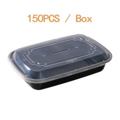 Disposable Square Plastic Food Containers