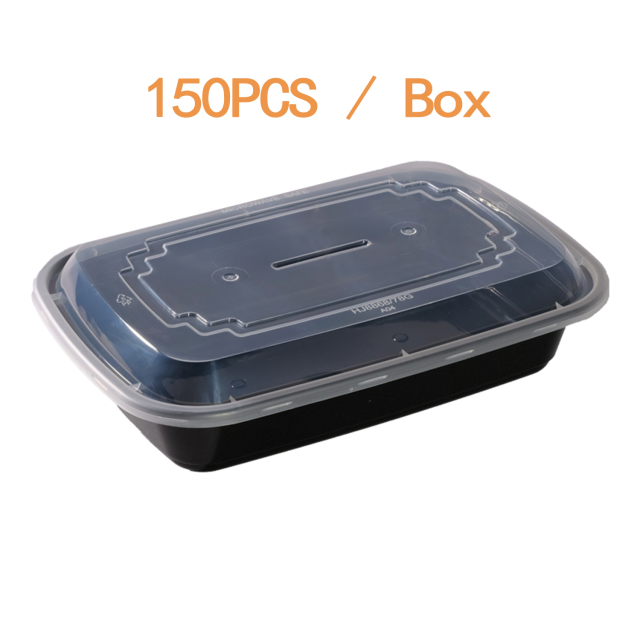 Disposable Square Plastic Food Containers