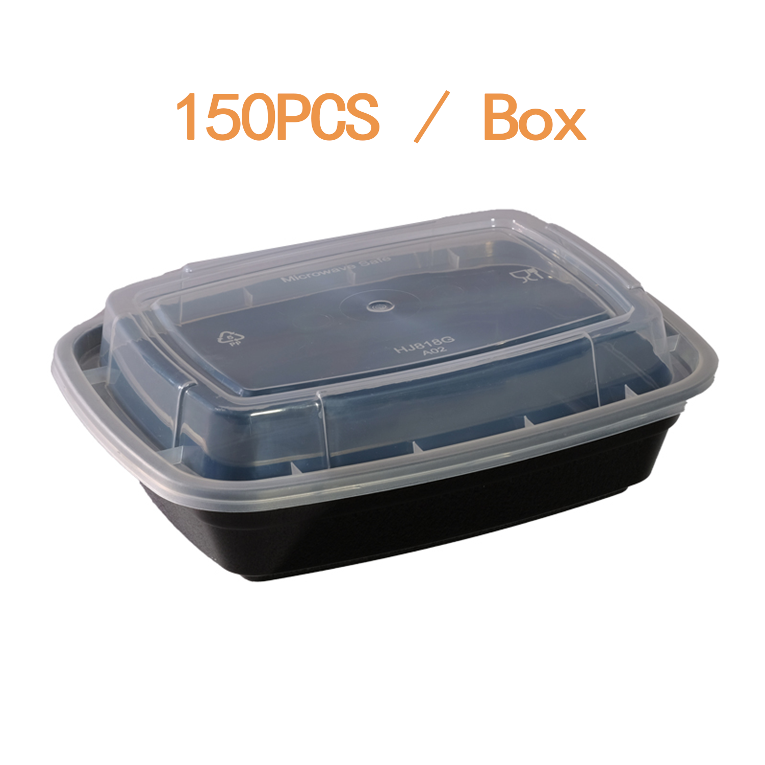 Disposable Square Plastic Food Containers