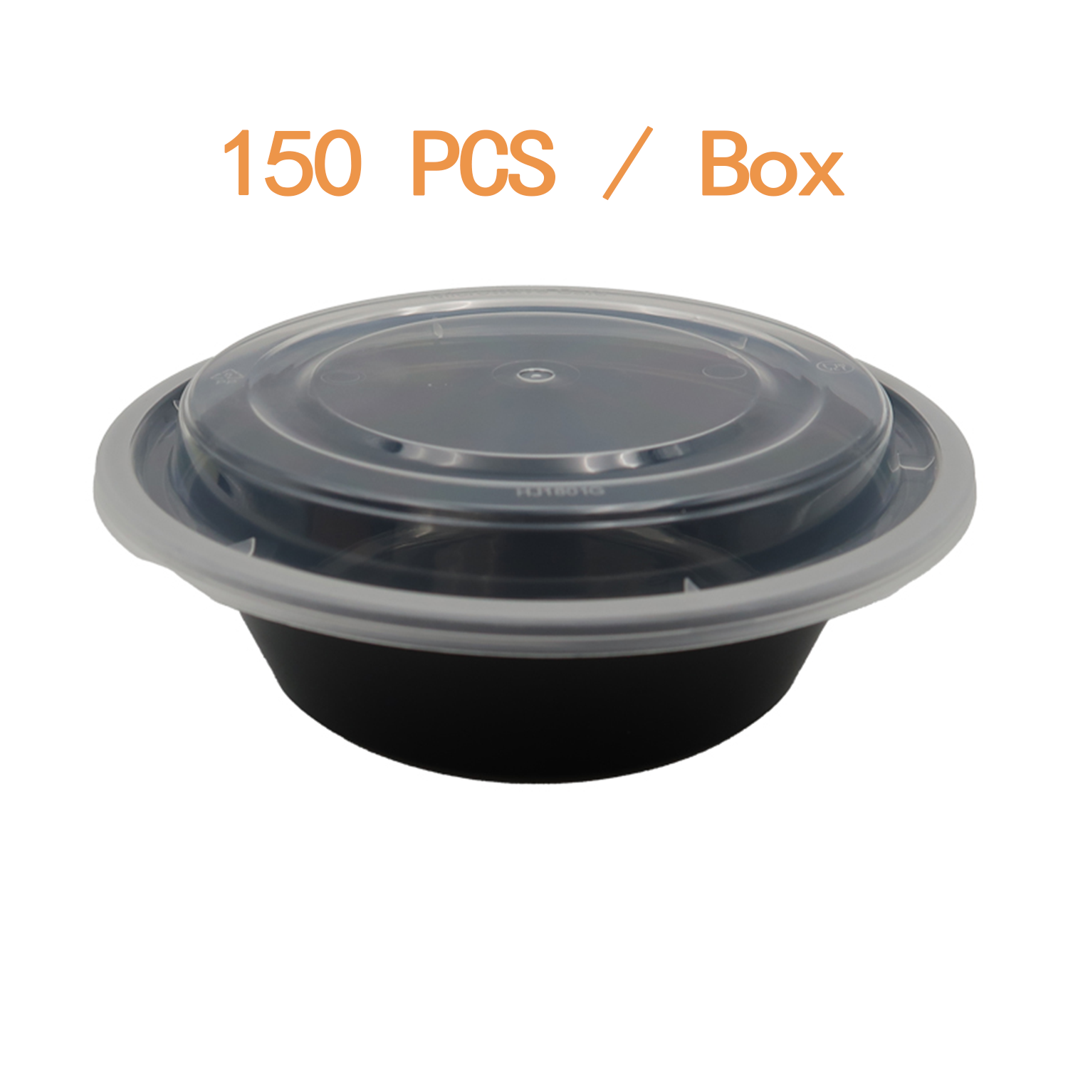Disposable Round Plastic Food Containers