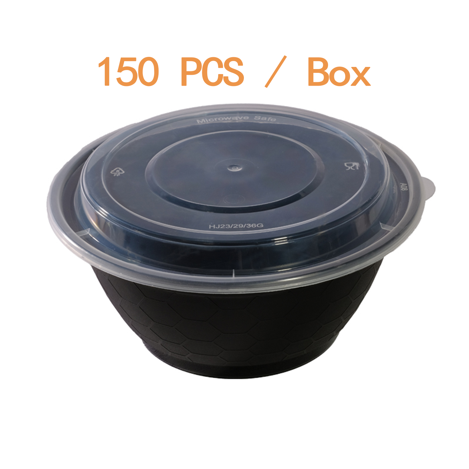 Disposable Round Plastic Food Containers