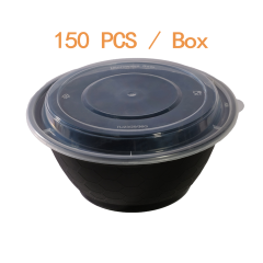 Disposable Round Plastic Food Containers
