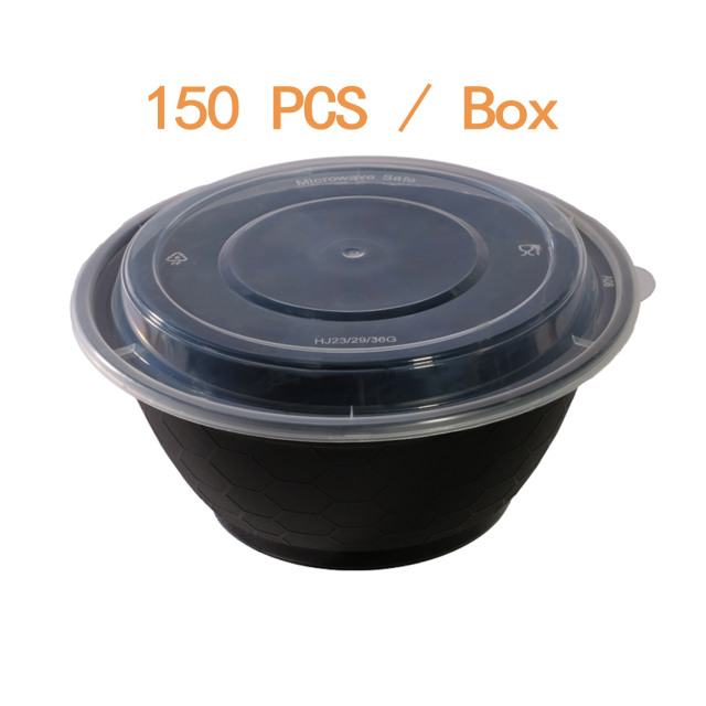 Disposable Round Plastic Food Containers