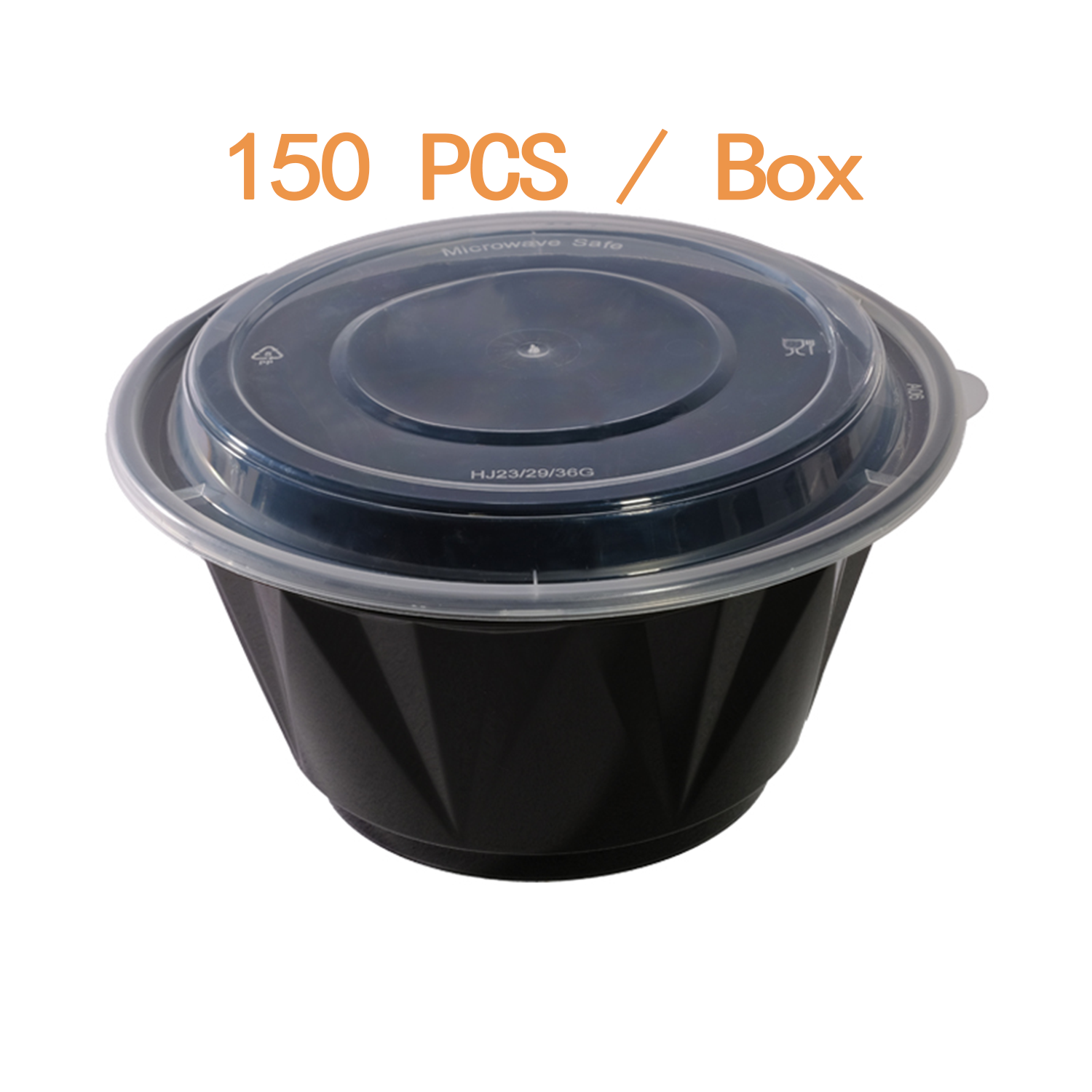 Disposable Round Plastic Food Containers