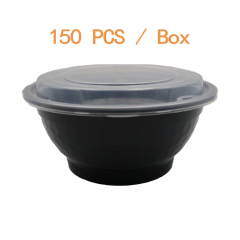 Disposable Round Plastic Food Containers