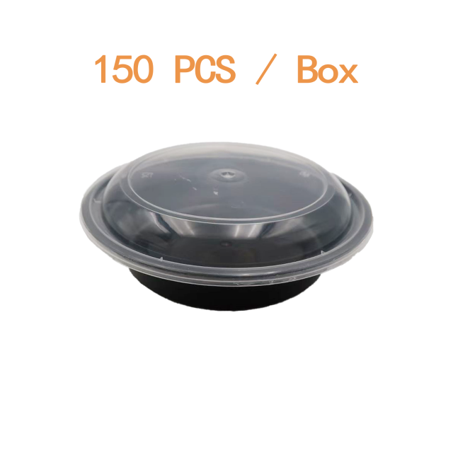 Disposable Round Plastic Food Containers