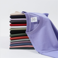 Custom Tshirts with Embroidered Logo Cotton 180gsm Drop Shoulder Home Loungewear OEM ODM,Changsha Fancy Apparel Co.,Ltd.,Custom Tshirts with Embroidered Logo Cotton 180gsm Drop Shoulder Home Loungewear OEM ODM