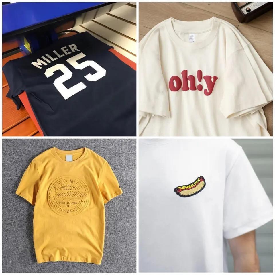 Custom Tshirts with Embroidered Logo Cotton 220gsm Slim Fit Commute OEM ODM Supplier,Changsha Fancy Apparel Co.,Ltd.,Custom Tshirts with Embroidered Logo Cotton 220gsm Slim Fit Commute OEM ODM Supplier