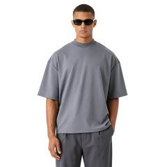Pullover Student Life Heavyweight Cotton Men's Modern Trendy T-Shirt Acid Wash Short Sleeve Oversized,Changsha Fancy Apparel Co.,Ltd.,Pullover Student Life Heavyweight Cotton Men's Modern Trendy T-Shirt Acid Wash Short Sleeve Oversized
