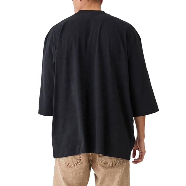 Short Sleeve New Style Pure Cotton Daily Wear Loose Fit Men's T-Shirt Washed Pullover Retro,Changsha Fancy Apparel Co.,Ltd.,Short Sleeve New Style Pure Cotton Daily Wear Loose Fit Men's T-Shirt Washed Pullover Retro