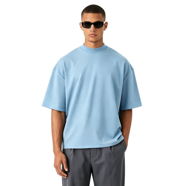 Pullover Student Life Heavyweight Cotton Men's Modern Trendy T-Shirt Acid Wash Short Sleeve Oversized,Changsha Fancy Apparel Co.,Ltd.,Pullover Student Life Heavyweight Cotton Men's Modern Trendy T-Shirt Acid Wash Short Sleeve Oversized