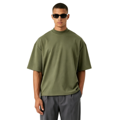 T-Shirt Short Sleeve Loose Fit Pullover Washed Soft Cotton Casual Outing Minimalist Men's New Style,Changsha Fancy Apparel Co.,Ltd.,T-Shirt Short Sleeve Loose Fit Pullover Washed Soft Cotton Casual Outing Minimalist Men's New Style