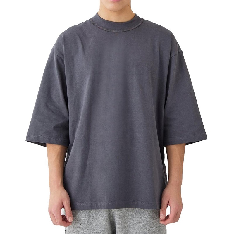 Pullover Streetwear Short Sleeve Boxy Fit Plain Solid T-Shirt Breathable Heavyweight Cotton Student Life Men's,Changsha Fancy Apparel Co.,Ltd.,Pullover Streetwear Short Sleeve Boxy Fit Plain Solid T-Shirt Breathable Heavyweight Cotton Student Life Men's